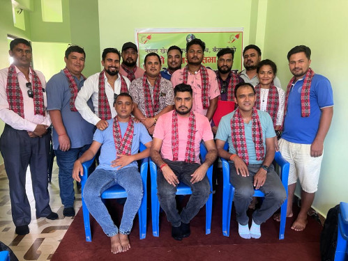 नेपाल खेलकुद पत्रकार मञ्च कैलालीको अध्यक्षमा पाठक